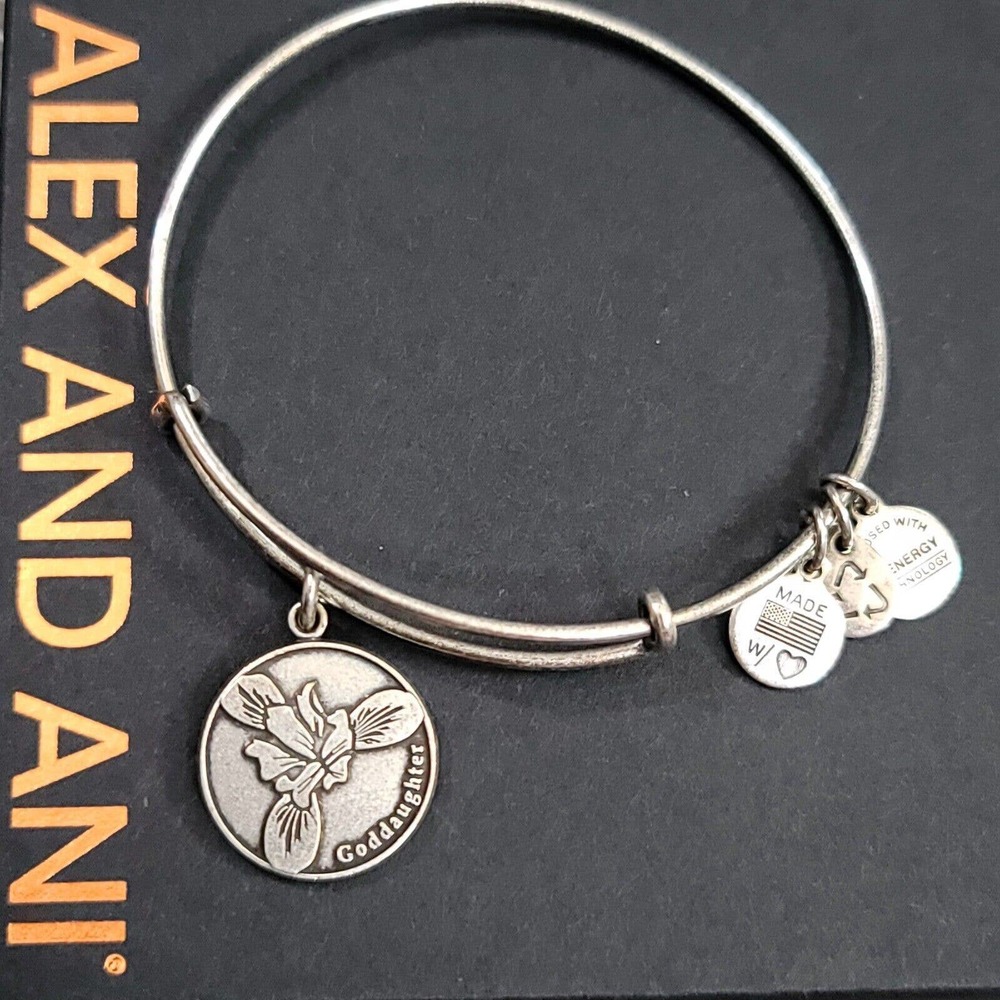 Alex and Ani Goddaughter Charm Bracelet